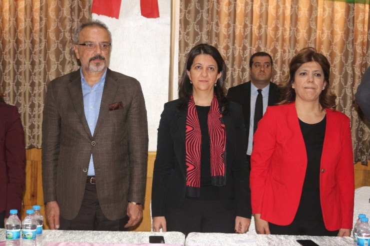 HDP Eş Genel Başkanı Pervin Buldan Ağrı'da