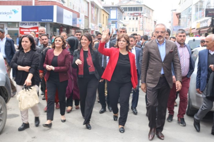 HDP Eş Genel Başkanı Pervin Buldan Ağrı'da