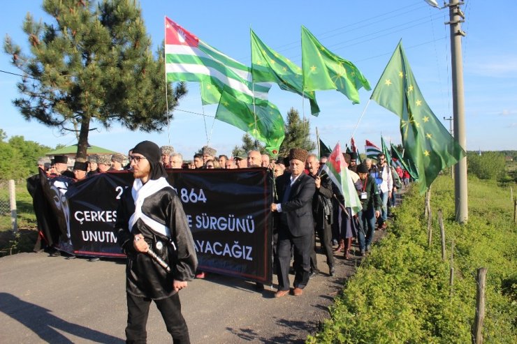 'Çerkes Sürgünü'nde Ölenler Anıldı