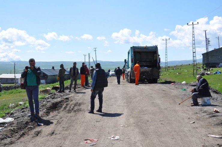 Kars’ta Çöp İsyanı