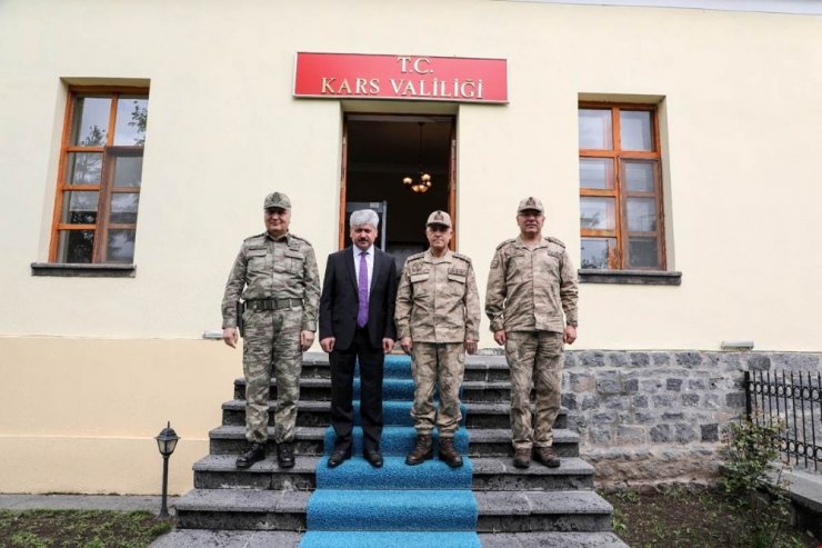 Orgeneral Çetin’den Vali Doğan’a Ziyaret