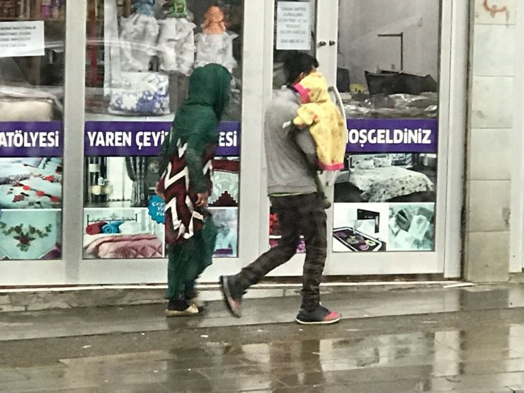 Sarıkamış’ta Suriyeli Dilenciler