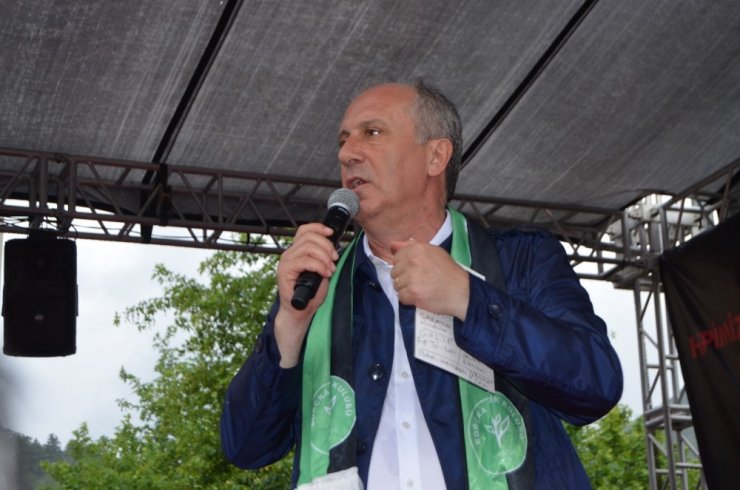 Muharrem İnce Borçka'da