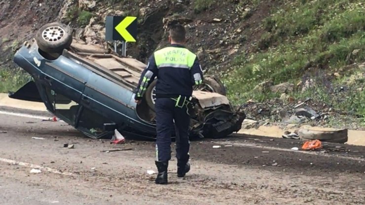 Sarıkamış’ta Trafik Kazası: 1 Ölü, 4 Yaralı