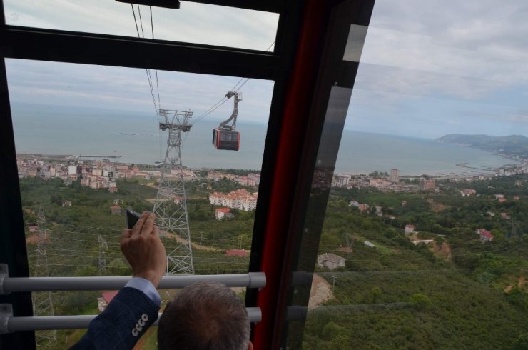 Karadeniz’in En Uzun Mesafeli Teleferik Projesi