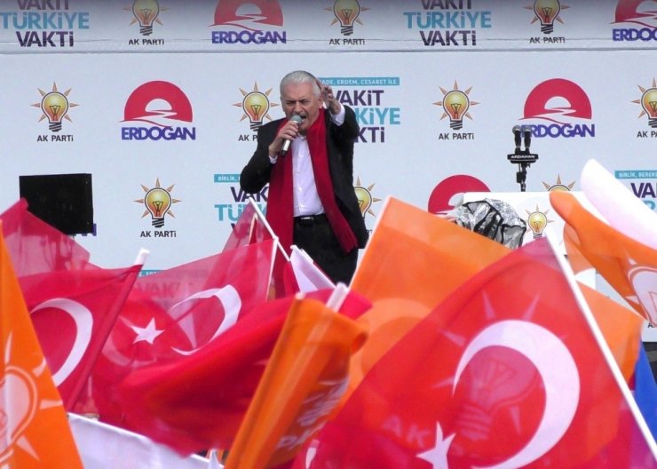 Başbakan Binali Yıldırım Ardahan'da