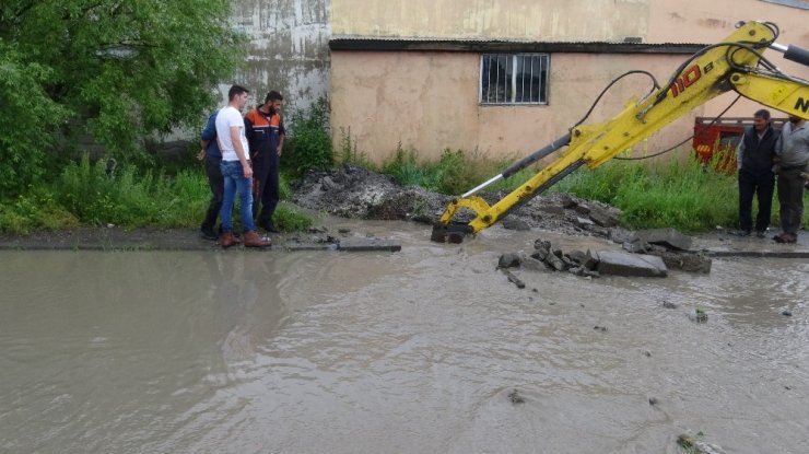 Kars Sanayi Sular Altında Kaldı