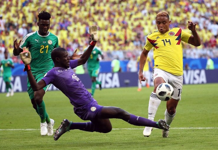 Kolombiya, Senegal’i Yenerek Turladı