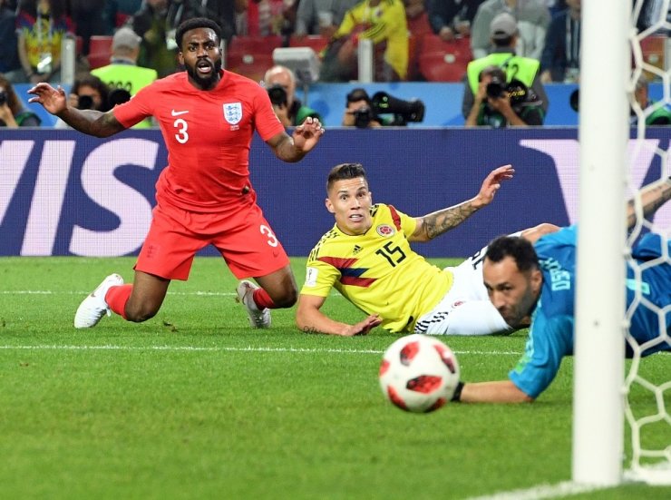 2018 Dünya Kupası Son 16 Turunda İngiltere Penaltılarda Kolombiya’yı 4-3 Mağlup Ederek Çeyrek Finale Çıktı.