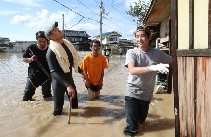 Japonya’daki Sel Felaketi