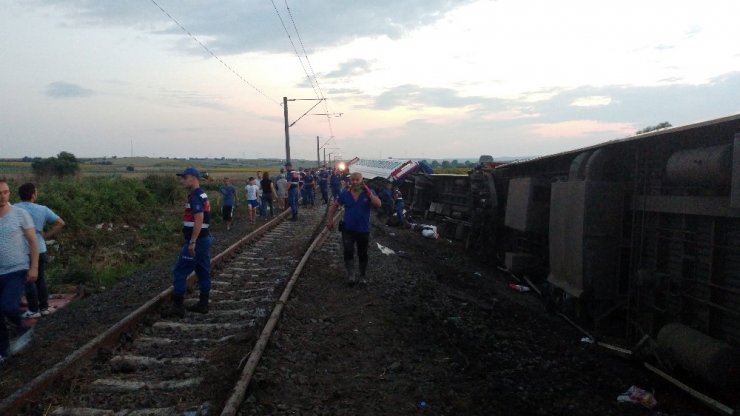 Tekirdağ’da Tren Kazası