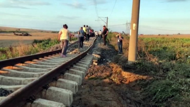 Tekirdağ’da Tren Kazası