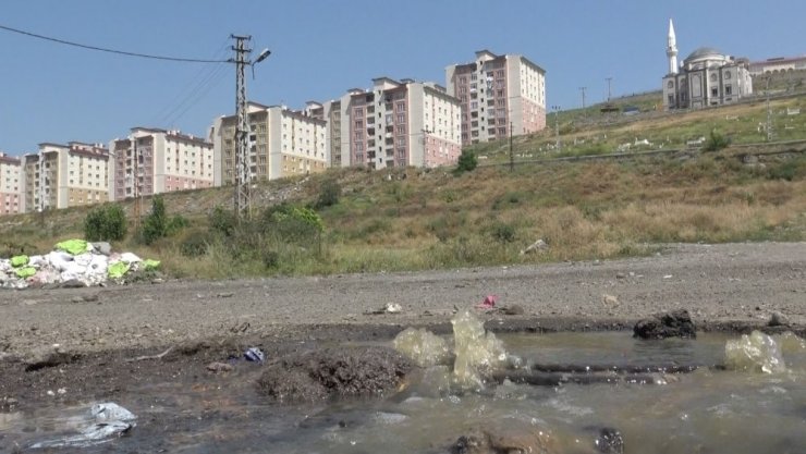 Kars’ta Kanalizasyon Dereye Akıyor