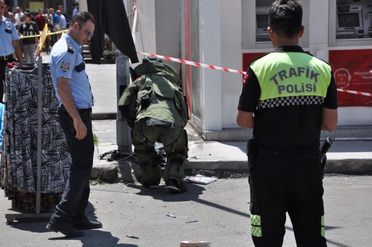 Kars’ta Şüpheli Paket Patlatıldı