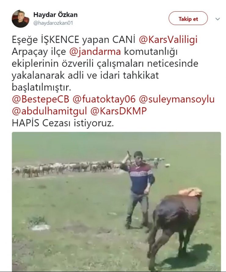 'Eşek' İşkencecilerine Tepki Yağıyor!