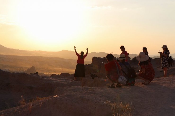Kapadokya’da Gün Batımı Keyfi