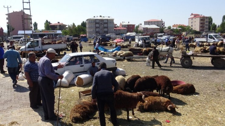 ‘Kurban Pazarı’nda Yoğunluk