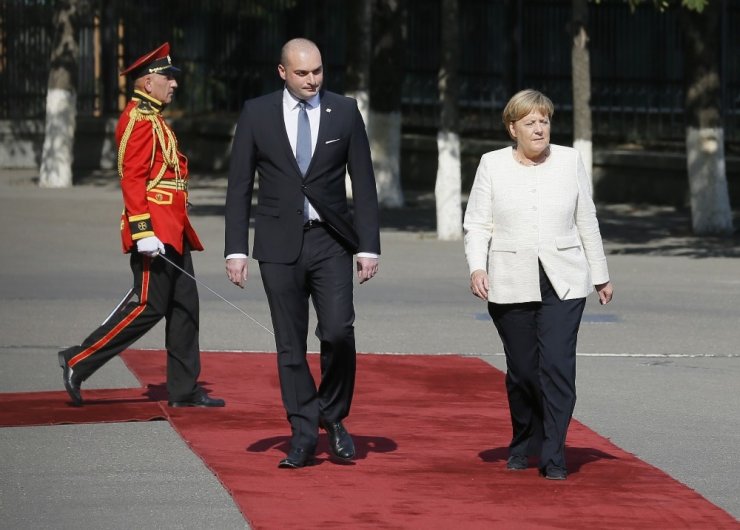 Almanya Başbakanı Merkel Gürcistan’da