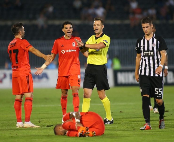 Uefa Avrupa Ligi: Partizan: 1 - Beşiktaş: 1 (Maç Sonucu)