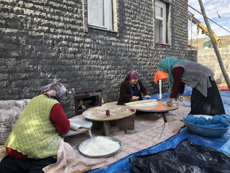 Kars’ta Erişte Kesimi Başladı