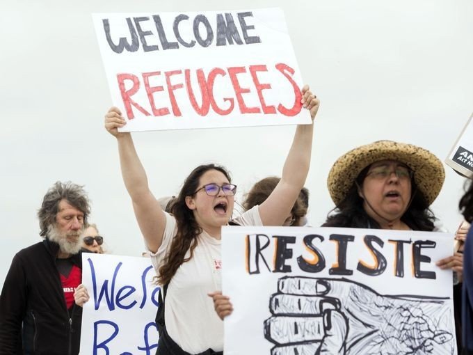Göçmenler 'ABD Sınırı'na Ulaştı