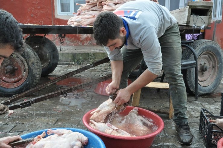 Kars’ta ‘Kaz Kesimi’ Başladı