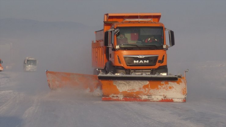 ‘Kars ve Bölge’de Ulaşıma Kar Engeli