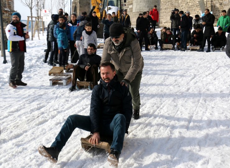 Erzurum'da 'Geleneksel Kızak Şenliği'