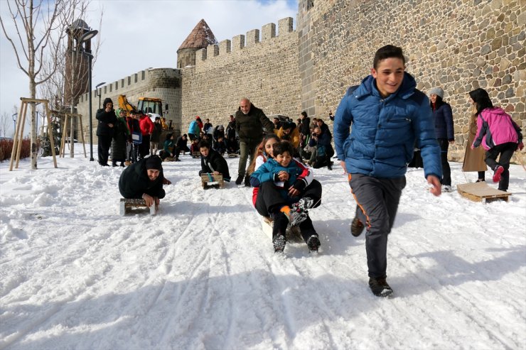 Erzurum'da 'Geleneksel Kızak Şenliği'