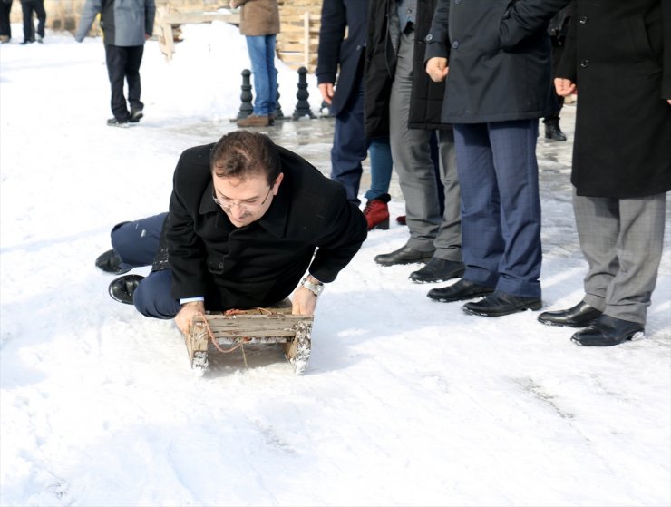 Erzurum'da 'Geleneksel Kızak Şenliği'