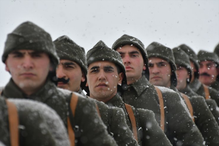 Sarıkamış Şehitlerini Anma Yürüyüşü Başladı