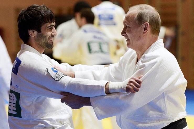 Putin, Zirve Sonrası Judo Yaptı
