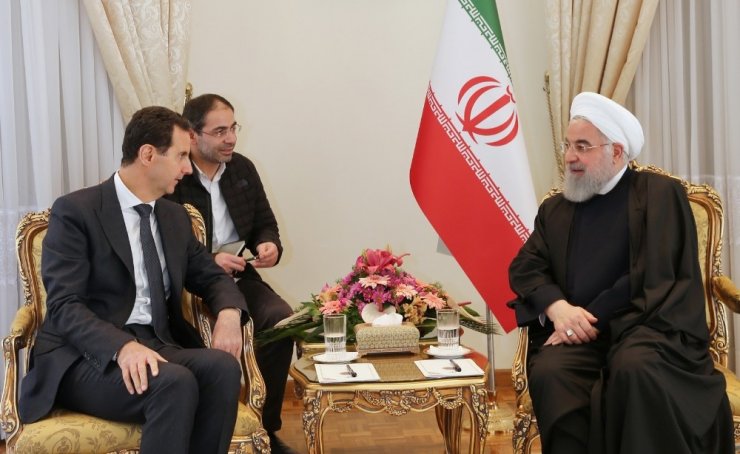 Esad, Ruhani ve Hamaney ile Görüştü