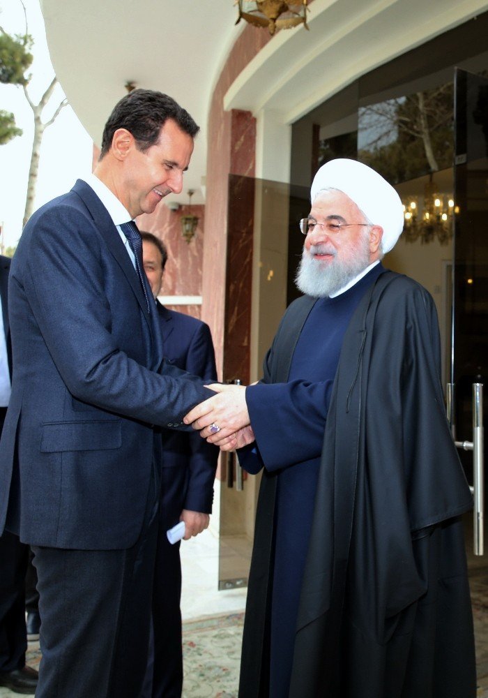 Esad, Ruhani ve Hamaney ile Görüştü