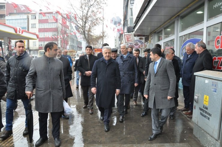 AK Parti’den MHP’li Nazik’e Destek Çalışması