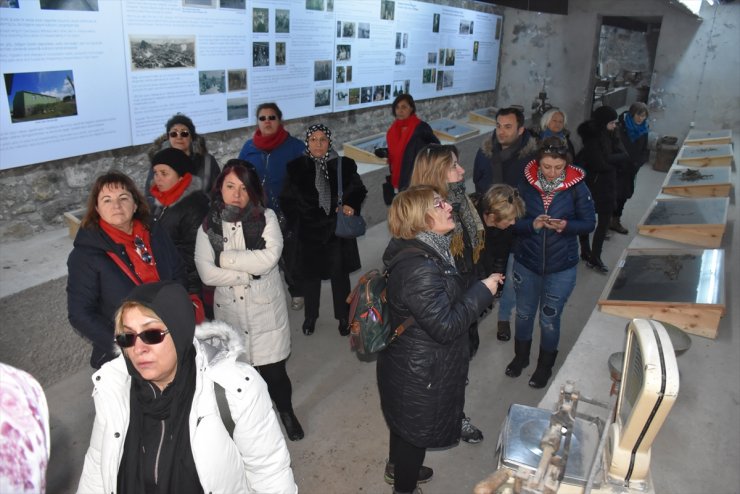 'Peynir Müzesi'ne Turistlerden İlgi