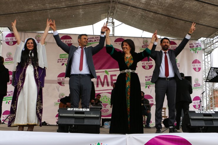 Hdp Eş Genel Başkanı Pervin Buldan Iğdır'da