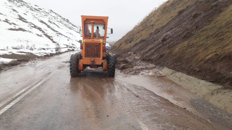 Sarıkamış’ta Heyelan