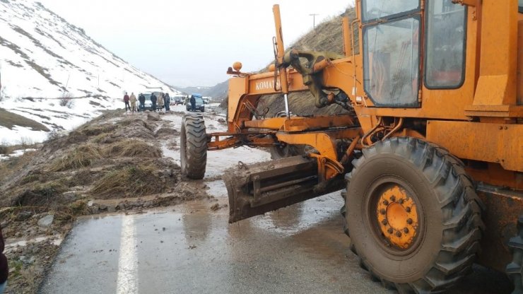 Sarıkamış’ta Heyelan