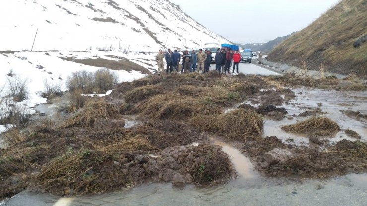 Sarıkamış’ta Heyelan