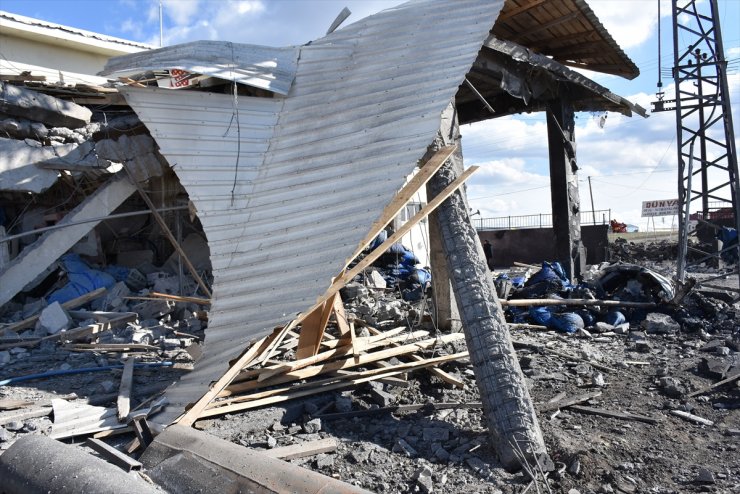 Kars'ta Süt Fabrikasında Patlama