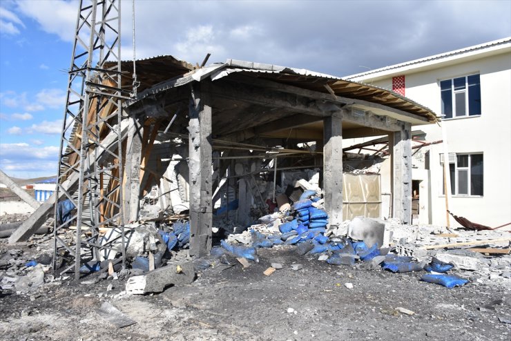Kars'ta Süt Fabrikasında Patlama