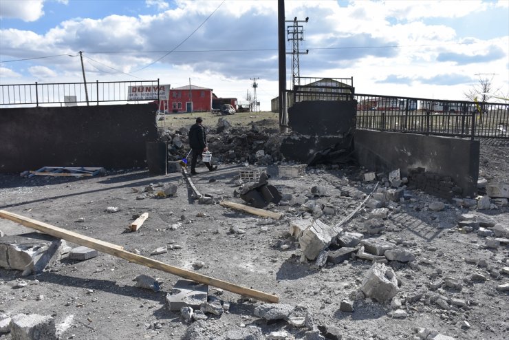 Kars'ta Süt Fabrikasında Patlama