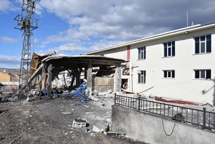 Kars'ta Süt Fabrikasında Patlama