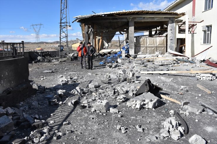 Kars'ta Süt Fabrikasında Patlama