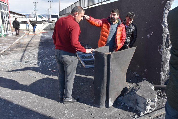 Kars'ta Süt Fabrikasında Patlama