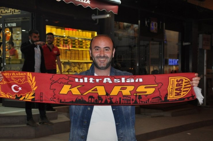Kars'ta Galatasaray Coşkusu