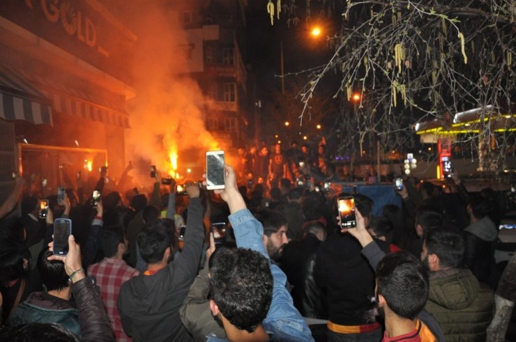 Kars'ta Galatasaray Coşkusu