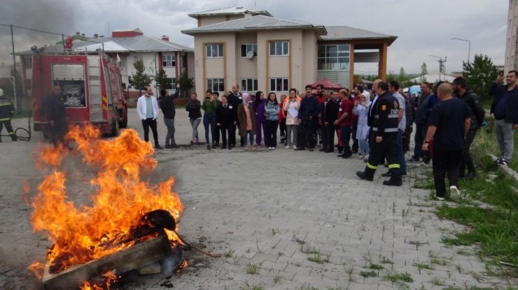 Yangın Tatbikatı Gerçeği Aratmadı