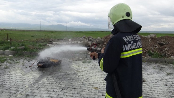 Yangın Tatbikatı Gerçeği Aratmadı